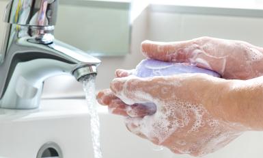 Zin in morgen handen wassen